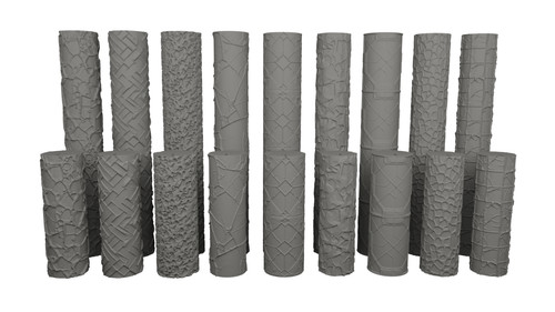 Texture roller sets - sets, for