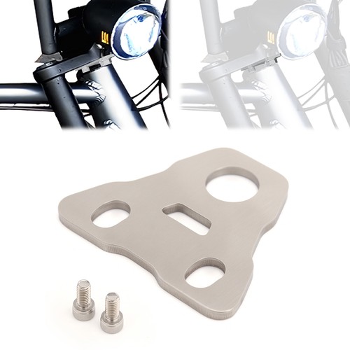 Silver headlamp holder - silver, bracket