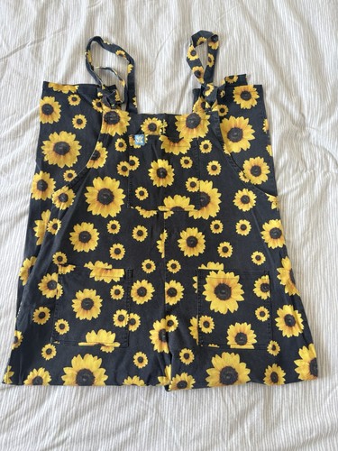 Lucy yak sunflower dungarees - sunflower,