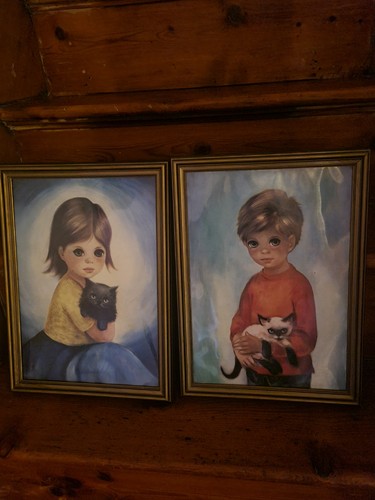 Vintage pictures big eyed - 2,