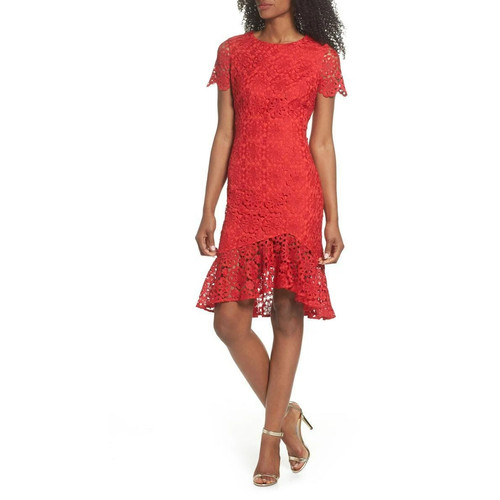 Eliza asymmetric floral - eliza, lace