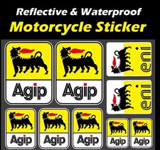Agip Vinyl Stickers Motorcycle