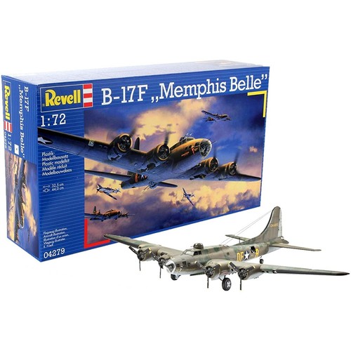 Revell 17f memphis - 1:72, b-17f