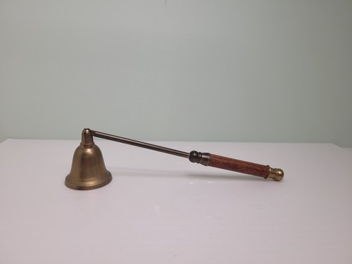 Vintage brass candle - vintage,