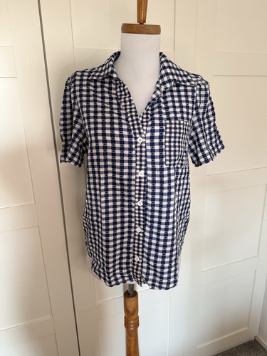 Adorable navy white gingham - navy, &