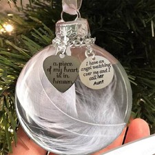 Memory Christmas Clear Ball