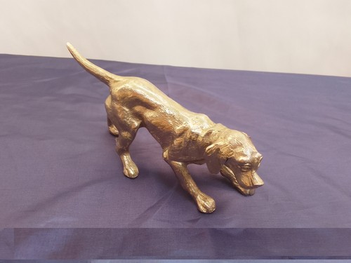 Frith sculpture gun - sculpture, dog