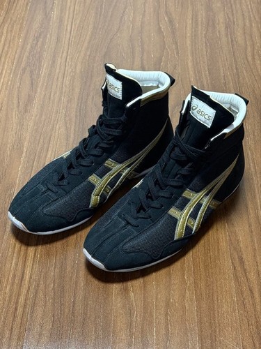 Asics boxing shoes - shoes, gold
