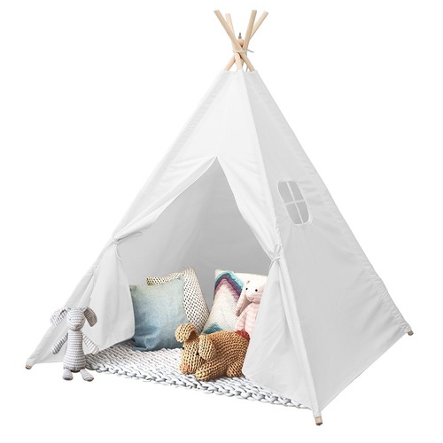 Kids play tent - kids, wooden