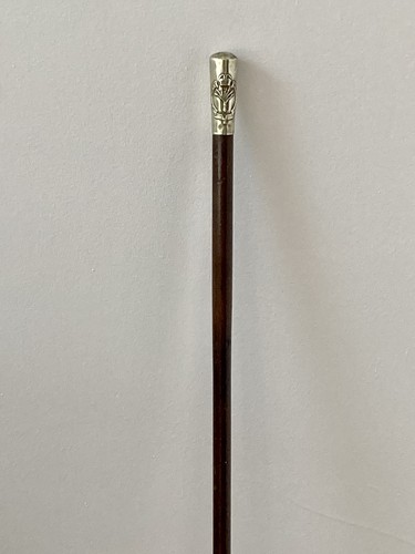Vintage swagger stick - stick, embossed