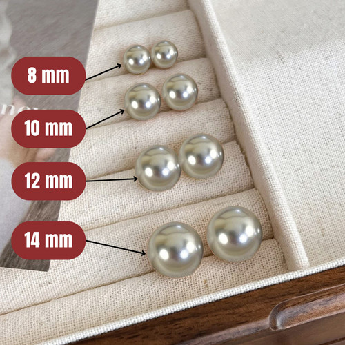 Pearl 925 sterling - 925, stud