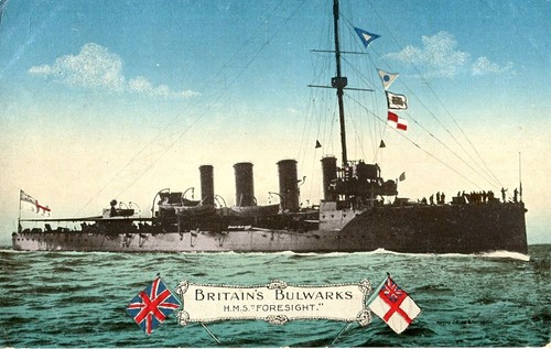 Hms foresight cruiser - foresight, (1908)