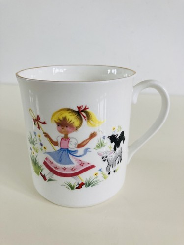 Porcelain cup baa black sheep - cup,