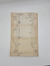 BR Tinsley East Jn Track Diagram – Sheffield – With BR Staff Notes