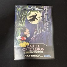 Castle Of Illusion  - Starring Mickey Mouse - Sega Mega Drive - With Manual