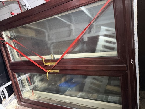 Upvc french doors - rose, h