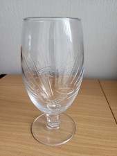 Rare Stella Artois Pint Embossed Chalice Glass