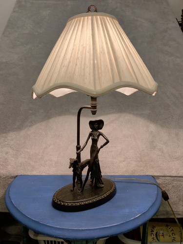 Art deco santini style - santini, bronzed