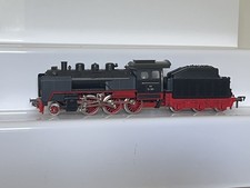 Fleischmann 1350 HO 24-001 Steam Loco; vintage in exc working order; lights boxd