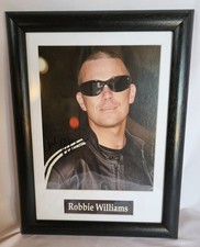 Robbie Williams Signed Photo