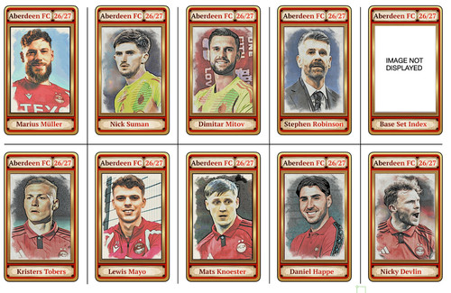 Aberdeen 27 base set - fc,
