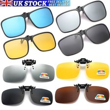 Photochromic Polarised Clip On Flip Sunglasses & UV400 Polarized Fishing Driving