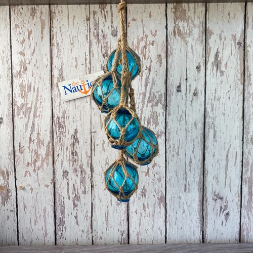Glass fishing floats rope - glass,