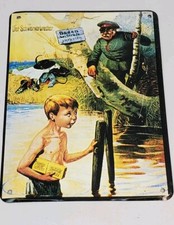 c1900 Color Metal Sign Ad