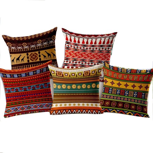 Hand made jute throw - made,