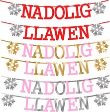nadolig llawen welsh banner