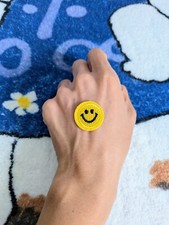 Smiley Face IRON/SEW ON