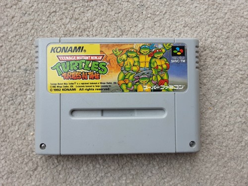Turtles time super - turtles, famicom