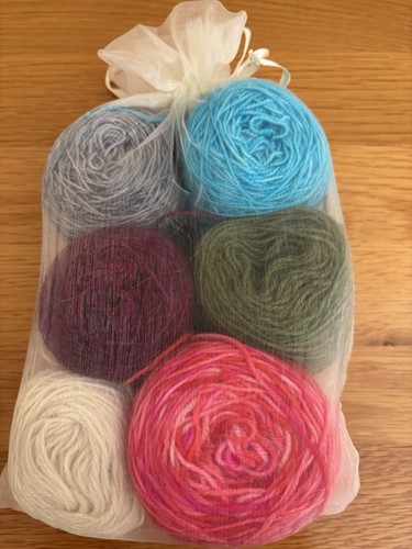 Hand dyed scrappy - bundle, of