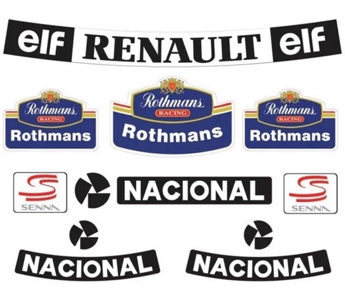 Motorsport helmet sticker set - motorsport,