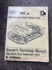 Hillman IMP Owners Workshop