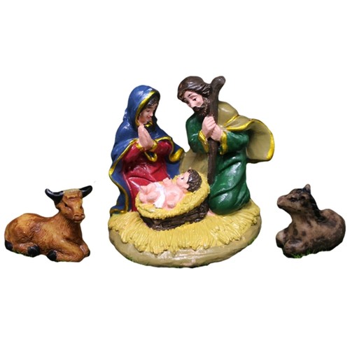 Nativity scene figures resin - nativity,
