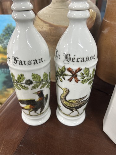 French oil and vinegar jars - french,