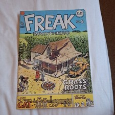 The Fabulous Furry Freak Brothers issue number 5 1980s Vintage UK Reprint