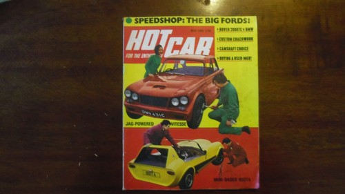Hot car magazine - car, may