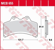 ZF KH191 ORGANIC BRAKE PADS