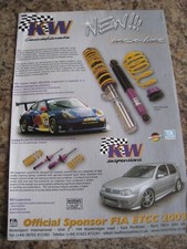 KW COILOVER SYSTEMS DIFFERENT DAMPERING SUSPENSIONS ADVERT A4 APPRX FILE 28