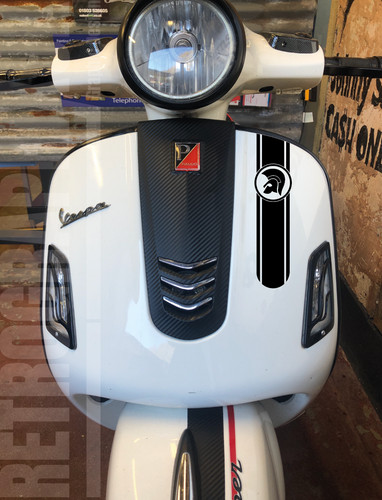 Scooter legshield stripes - scooter,