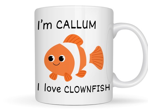 Clownfish gift personalised - clownfish,