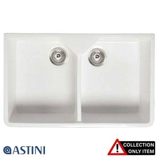 Astini Belfast 800 2.0 Bowl White Ceramic Kitchen Sink "GRADED"