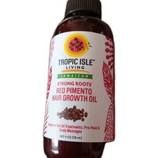 Strong Roots Red Pimento Hair Growth 100% Pure Jamaican Black Castor Oil 4oz