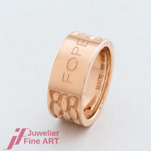 Fope ring 18k 750 - fope, rose