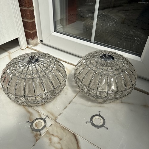 Ceiling light metal silver - metal,