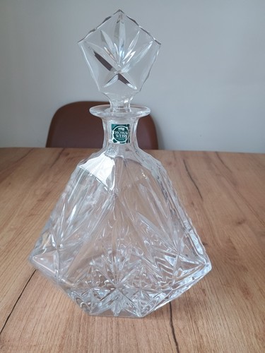 Thomas webb crystal decanter - crystal,
