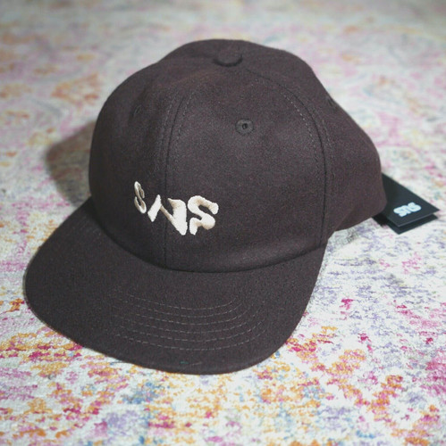 Sns melton wool logo cap - sns,