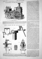 Antique Old Print 1863